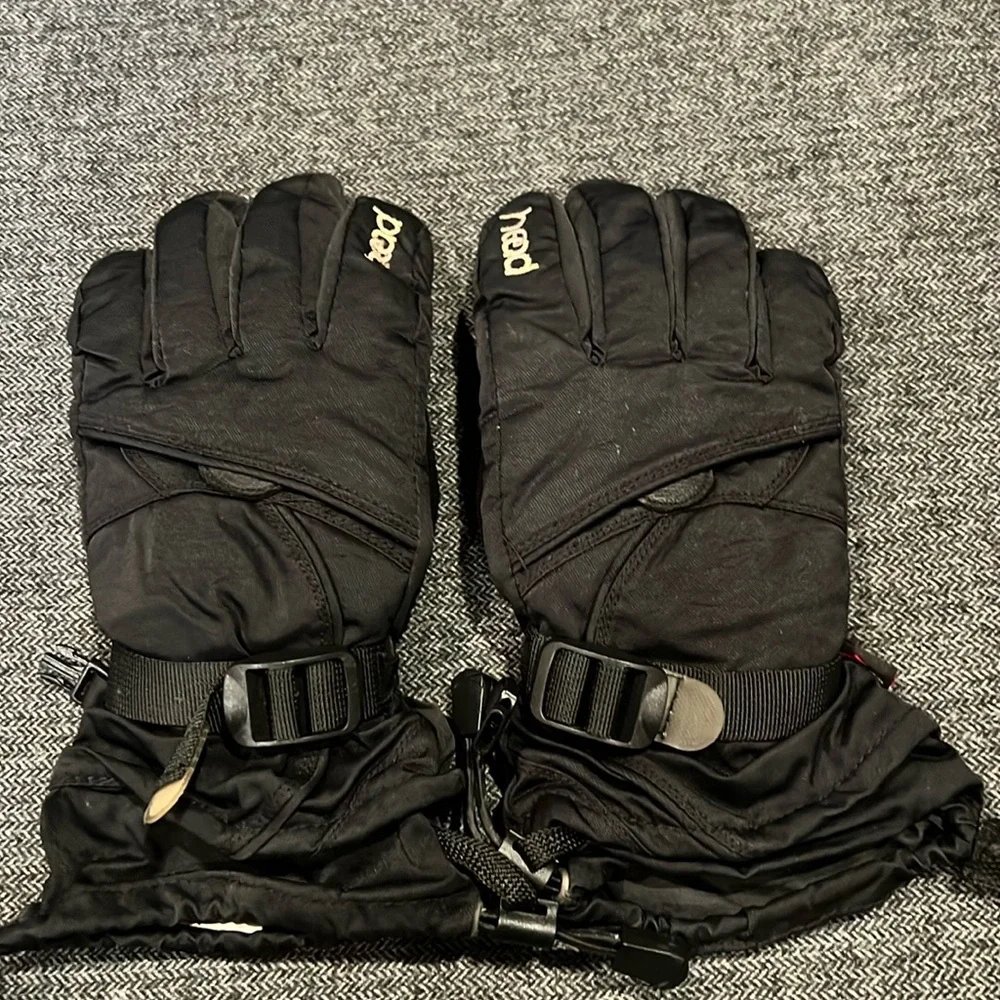 Head ski/snow gloves for kids! Size L adjustable straps